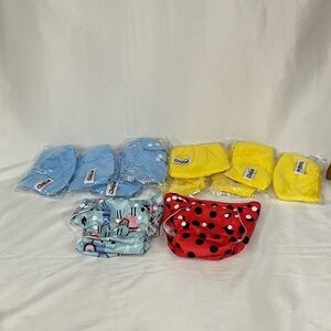 BUNDLE of 11 cloth diapers and 11 covers